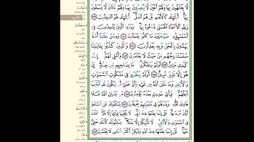 صفحة ١٧٤ من سورة الأعراف ( ولقد ذرأنا لجهنم كثيرا من الجن والإنس...) مكررة عشر مرات