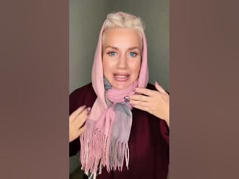 Утепляемся просто и красиво шарф 2в1#креативныеидеи#шарф#shortsforwomen ...