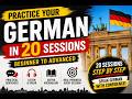 #7 A2 - Upper Beginner German Practice | High-frequency present tense verbs and stem changes