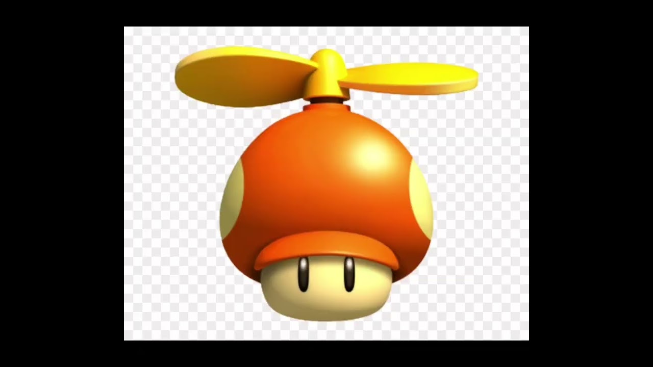 Propeller Pilz Super Mario Power Ups