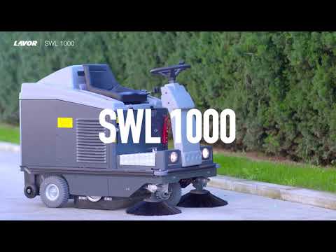 Самоходная подметальная машина Lavor SWL 1000 для уборки производственных помещений - КИИТ