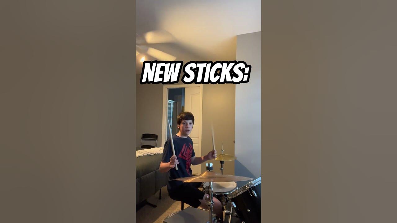 Old vs New DRUMSTICKS drums music funny YouTube