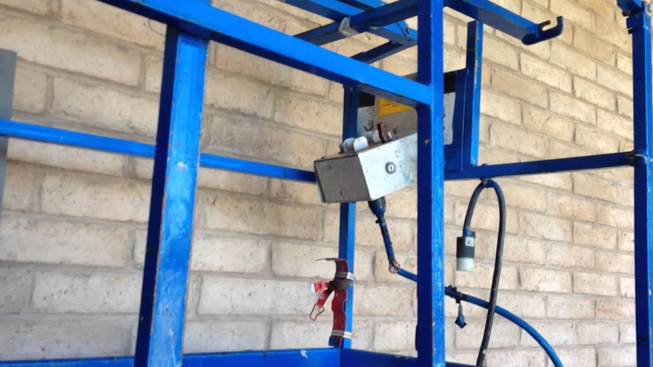 UpRight XL 19 Portable Scissor Lift at Cabrillo College Building 1100