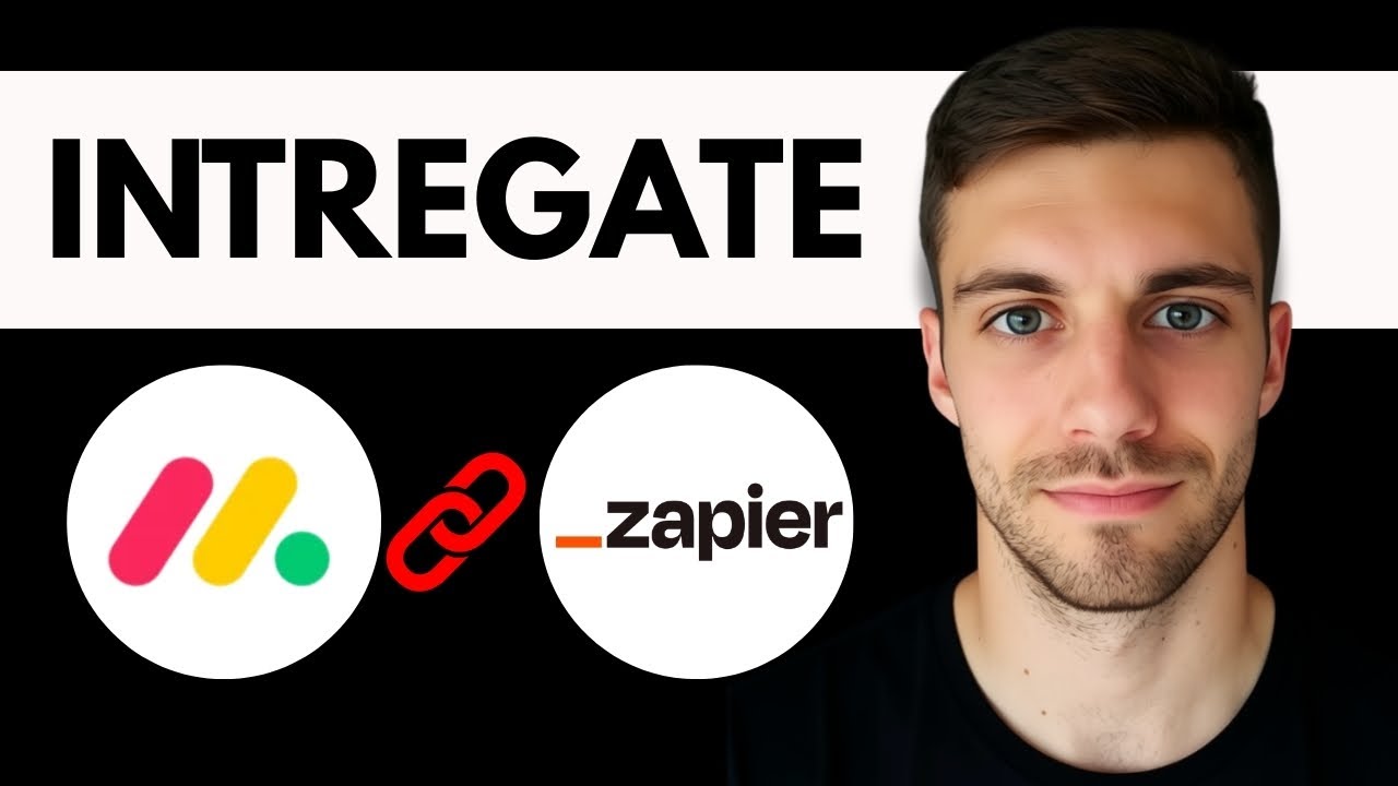 Zapier monday.com integration tutorial showing workflow setup