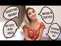 CHIT CHAT Q&A | missing nyc, spending too much money, and moving in together!