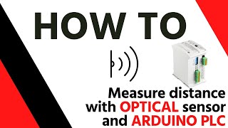 ➡️ How to: Measuring distance using a Sharp Optical distance sensor and an Industrial ARDUINO PLC