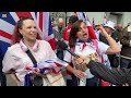 On the ground at Tommy Robinson's Unite The Kingdom rally
