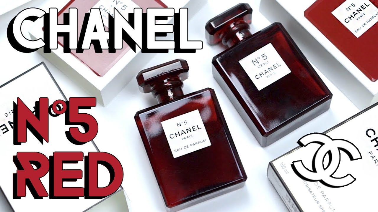 N°5 Comes in Red for a Limited Edition – CHANEL Fragrance 