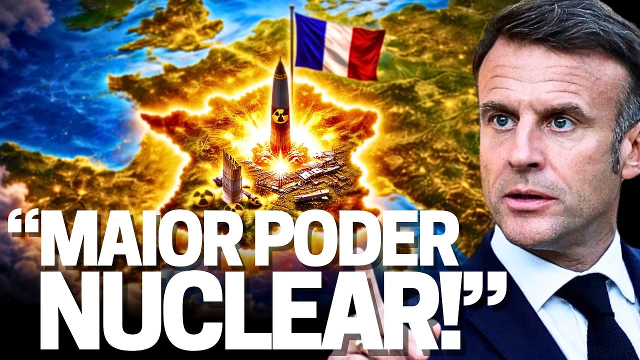 Macron: “França aumentará suas ogivas nucleares! Protegeremos a Europa” - Aliança França e Alemanha!