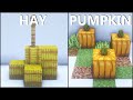 Minecraft: 30+ Medieval Farm Build Hacks and Ideas!