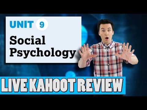 AP Psychology Unit 9 Live Review [Social Psychology]