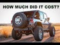 WHAT DOES IT COST TO RUN 37s ON A JEEP WRANGLER?