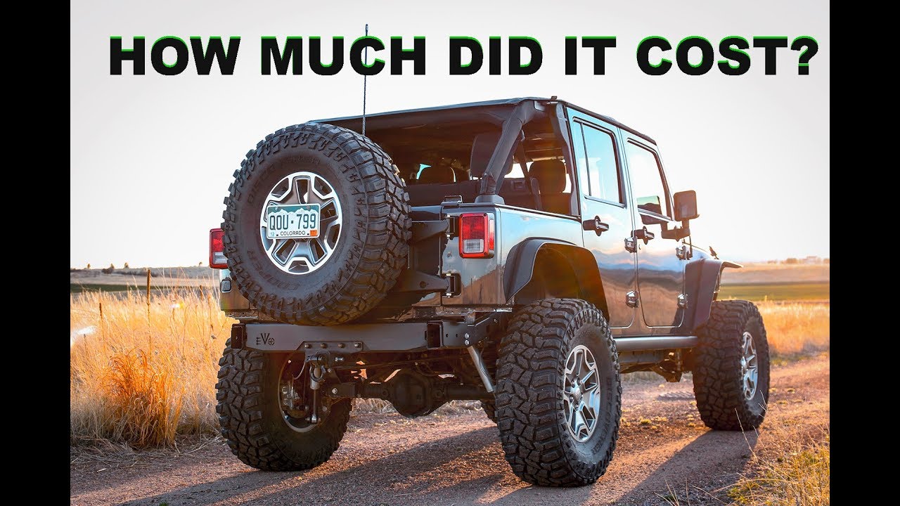 WHAT DOES IT COST TO RUN 37s ON A JEEP WRANGLER? - YouTube