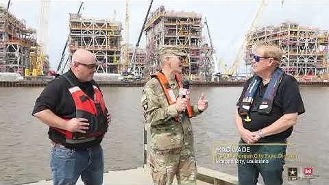 US Army Corp of Engineers, New Orleans District.  Port of Morgan City. Atchafalaya Basin