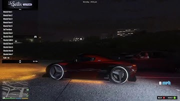 GTA5 Messing Around With The Mod Menu