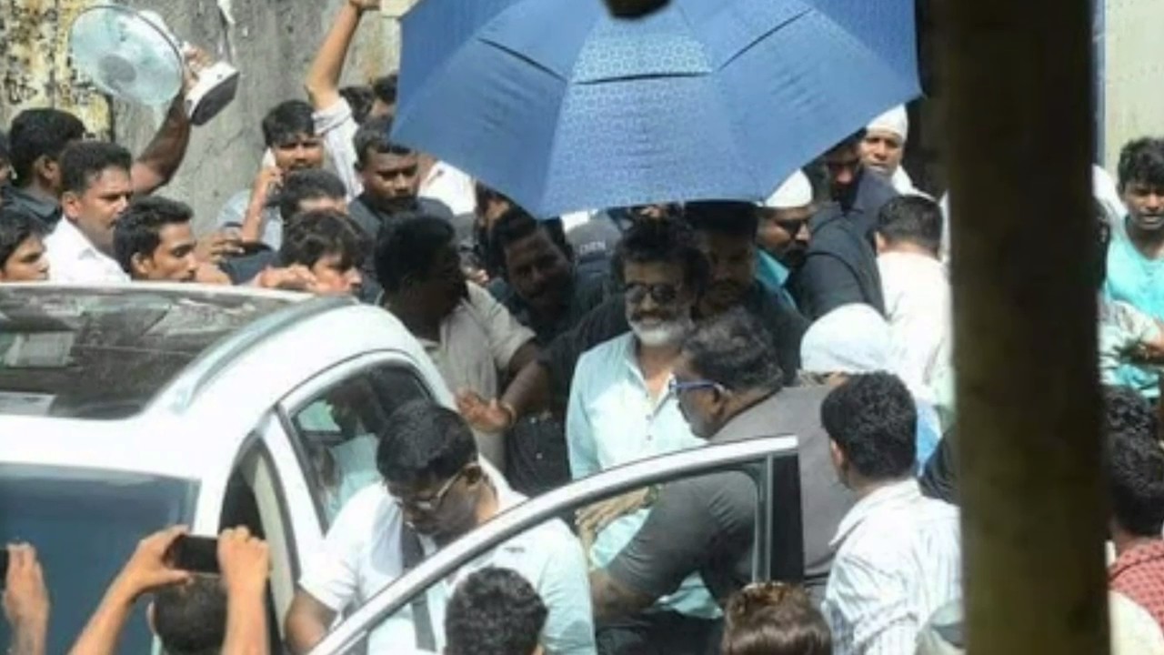 Kaala movie shooting leaked