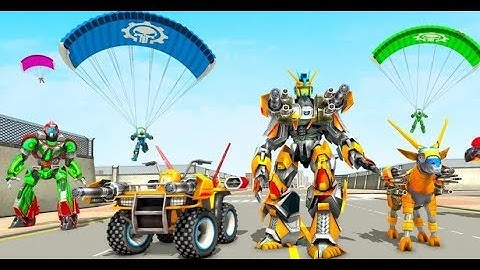 Goat Robot Transforming Games: ATV Bike Robot Game Series Part#02  Android Gameplay HD.