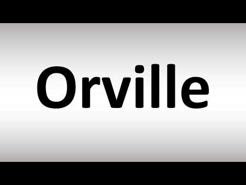 Video: Apa arti dari orville?