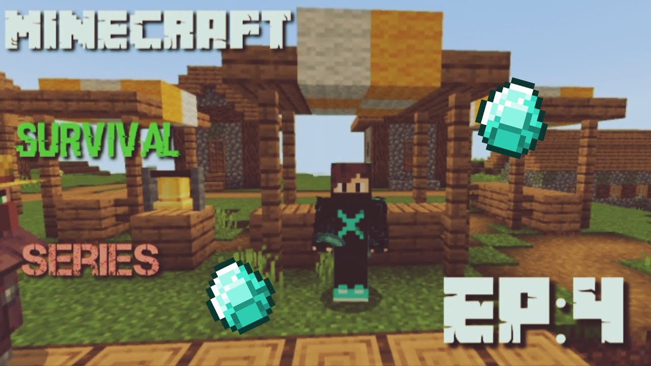 I FOUND DIAMONDs IN MINECRAFT MOBILE/PE || MINECRAFT SURVIVAL SERIES ...
