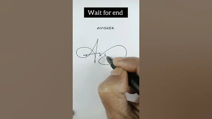 Beautiful signature style✍  #signature #short #shorts #shortsvideo #shortsfeed