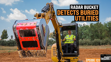 The World’s First Excavator Bucket That Detects Buried Utilities