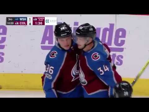 Mikko Rantanen Goal vs WSH November 16, 2017