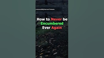 How to Never be Encumbered Ever Again in Oblivion #shorts