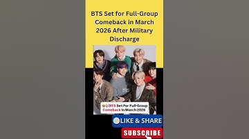 BTS Set for Full Group Comeback in March 2026 After Military Discharge
