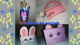 💖😍RECYCLED CRAFT IDEAS 😍💖#papercraft