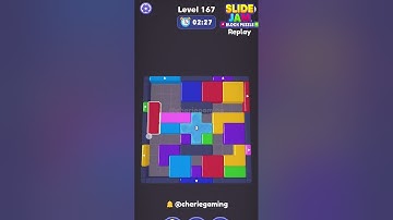 Slide Jam Level 167 Solution Walkthrough