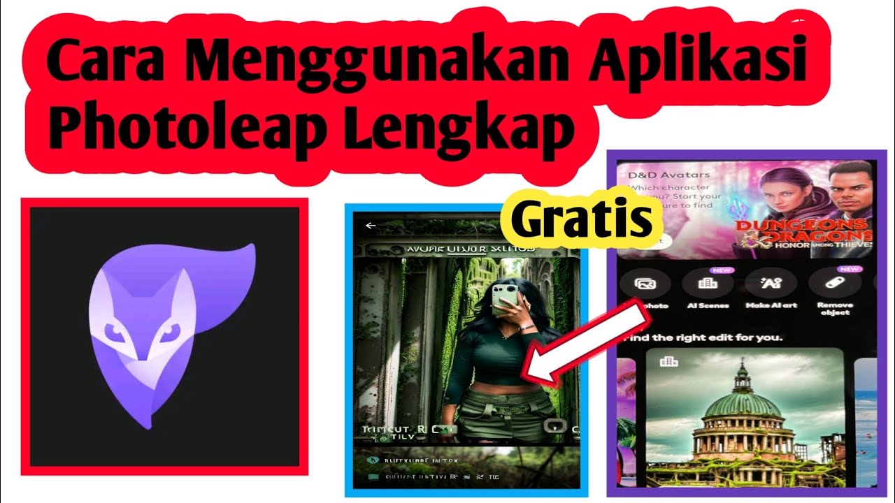 Cara Menggunakan Aplikasi Photoleap Lengkap  | Cara Pakai Photoleap