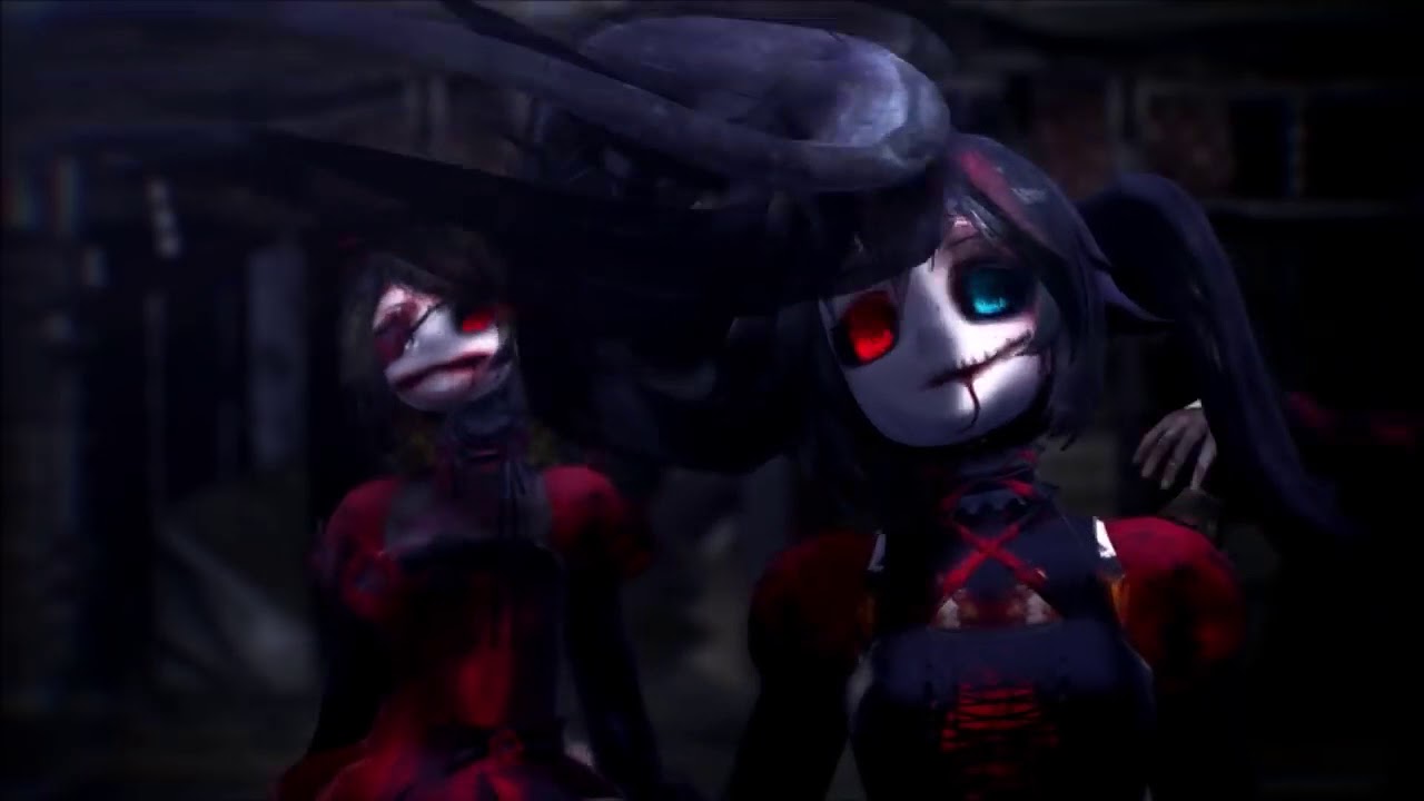 ''Happy Halloween'' MMD Gothic Miku & Rin & Len - YouTube