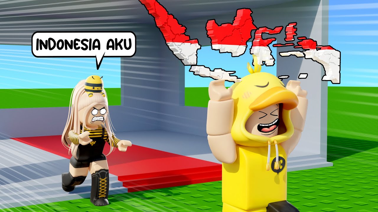 GG! Aku Mencuri Negara INDONESIA yang Hilang!! - Roblox Steal a Country