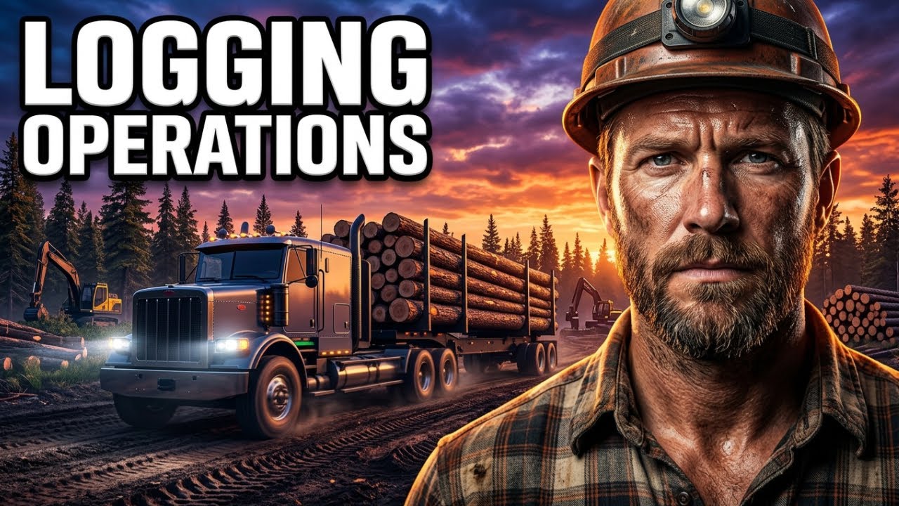 Logging Operations on a Saturday!  (Sat, Feb. 28) #fs22 #live #livestream #youtubevideos #gaming