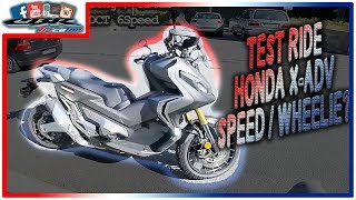 ✔ Test Drive - Honda X-ADV || Top Speed || Wheelies || @CBRTricolor