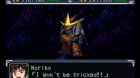 Super Robot Wars Alpha(PSX) - Gunbuster Attack