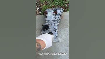 K24A3 Timing Chain Cover Cleaning  #k20a #kseries #k24a #kswap #diy #foryou #timingchain #projectcar