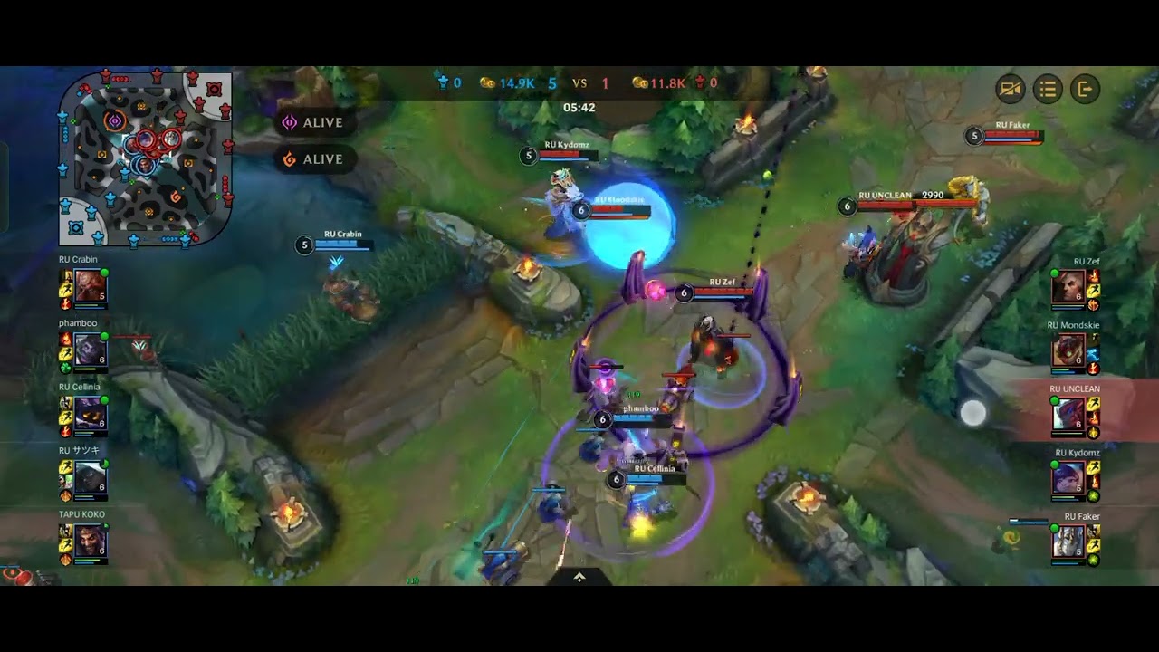 All Mid Tournament draft mode -RU Event LOL Wild Rift 