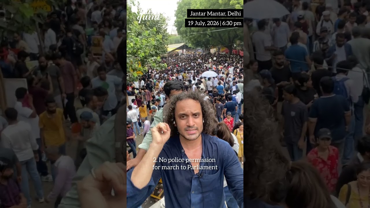 Jantar Mantar Packed as Thousands Gather Ahead of CJP’s Parliament March