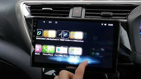 Perodua myvi 2020 Lenovo D1 10.1 inch 2gb ram Android gps car player oem casing socket plug and play