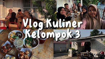 VLOG KULINER | Bahasa Indonesia | Kelompok 3 | XI. F5