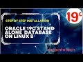 Oracle 19C Standalone Database step by step Installation on OEL 8.