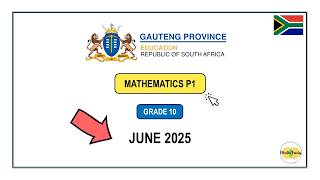 2025 Mathematics Paper 1 June Grade 10 Gauteng