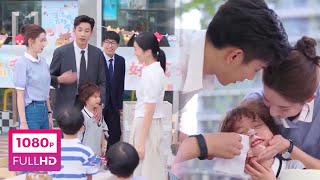 CEO accompany MinHui and son to parent-child activities, shock everyone!