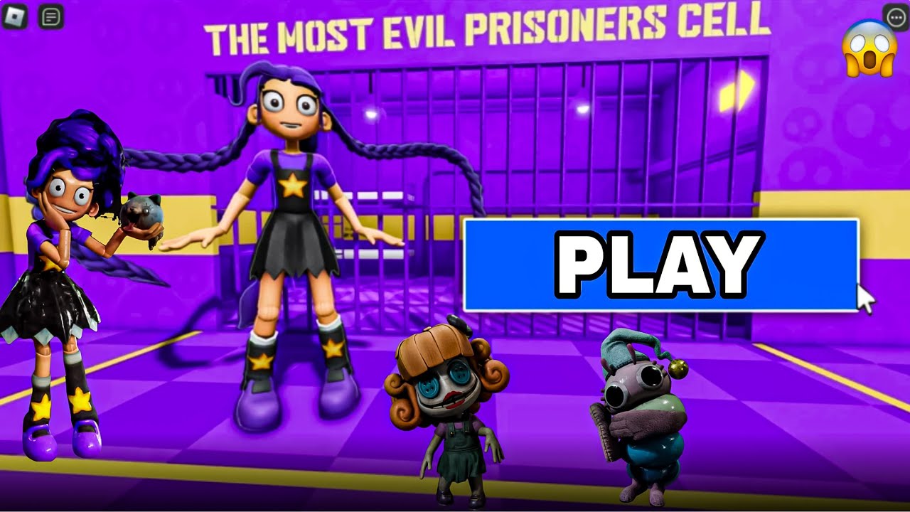 LILY LOVEBRAIDS PRISON RUN! (Obby) ! Roblox! Gameplay Walkthrough (#roblox #scaryobby)