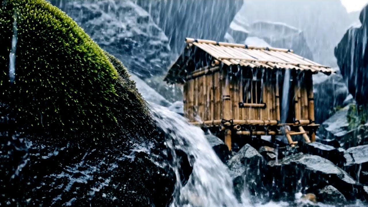 ASMR Natural Miniature Rain 🌿 Extreme Wilderness Rain Sounds