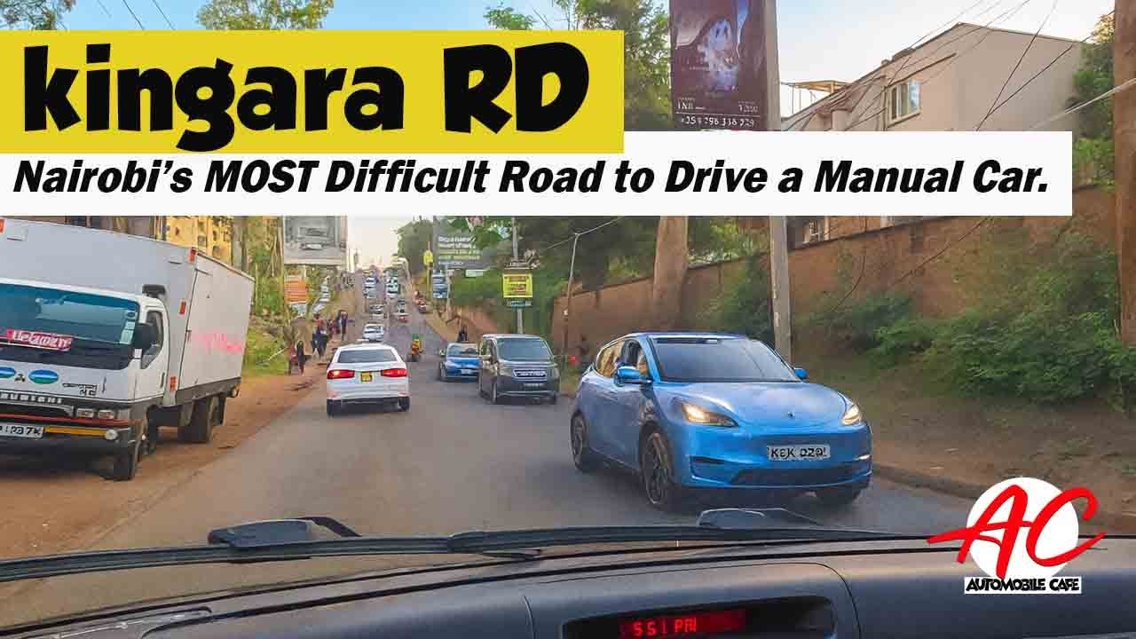 Проезжаем по самому безумному подъёму в Найроби — Kingara Road Vlog