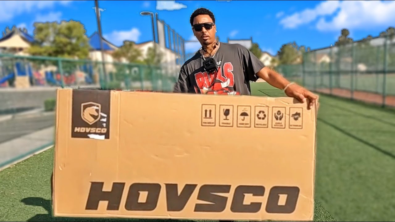 An Electric Scooter for all ages! Hovsco Xander Max Unboxing - YouTube