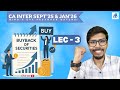 📊 Advanced Accounting: Buy Back of Securities | CA Inter Sep 2025 | Lecture 3 | Fastrack