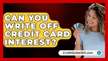 Can You Write Off Credit Card Interest? - CreditGuide360.com